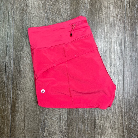 lululemon Dark Pink Speed Up Shorts 2.5" Size 6 - Picture 7 of 7